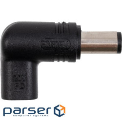 Адаптер PowerPlant USB Type-C на DC 7.4x5.0 мм (для Dell) (CC360628)