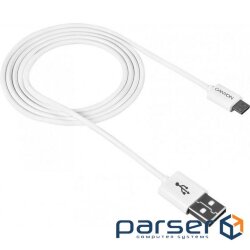 Date cable USB 2.0 AM to Micro 5P 1.0m White Canyon (CNE-USBM1W)