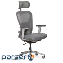 Офісне крісло Mealux Q1 Air Fabric Grey (HF-Q1 F/G)