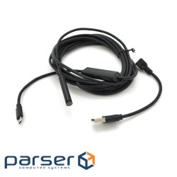 2 в 1 MicroUSB / PC HD ендоскоп, міні камера 7.0 мм, м&apos,який провод, 3,5м (YT-En-3.5SW7.0) (YT-En-3.5SW7.0)