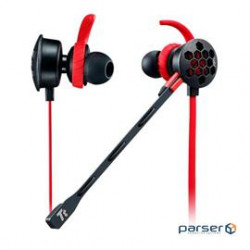 Thermaltake Headset HT-ISF-ANIBBK-19 ISURUS PRO In-ear Gaming Headset Red Retail