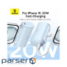 Повербанк BASEUS Compact Fast Charging Power Bank iP Edition 20W 5000mAh White (P10068304212-00)