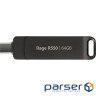 Флешка PATRIOT Rage R550 USB/USB-C3.2 64GB Matte Black (PE64GR550DSAD)