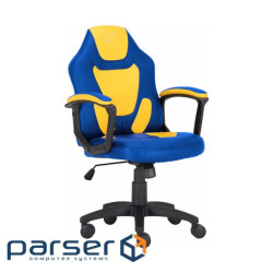Крісло ігрове GT Racer X-1414 Blue/Yellow