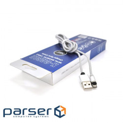 Магнітний кабель PiPo USB 2.0/ Lighting, 1m, 2А (18168)