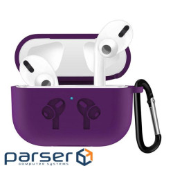 Чохол для навушників BeCover Silicon Protection для Apple AirPods Pro Purple (704502)
