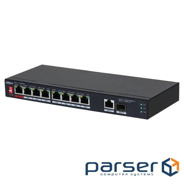 Комутатор DAHUA DH-PFS3110-8ET1GT1GF-96