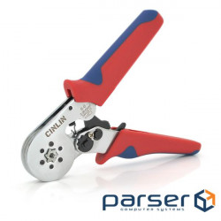 Кримпер CINLINELE HCS8 6-6 для обтиску кабельного наконечника, blue + набір кабельні (HCS8 6-6+VE780)