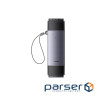 Кардридер USB Baseus Lite, Grey, Type-C / USB 3.0 - microSD / SD (WKQX060113)