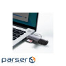 Кардридер USB Baseus Lite, Grey, Type-C / USB 3.0 - microSD / SD (WKQX060113)