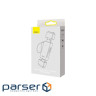 Кардридер USB Baseus Lite, Grey, Type-C / USB 3.0 - microSD / SD (WKQX060113)