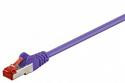 Shielded patch cord RJ45 SFTP6 1.5m, patch AWG27 D=6.0mm Gold Protect, purple (75.09.5574-10)