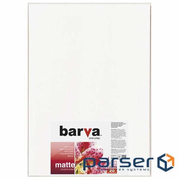 Фотопапір Barva A3 Everyday Matted 220г double-sided 20с (IP-BE220-295)