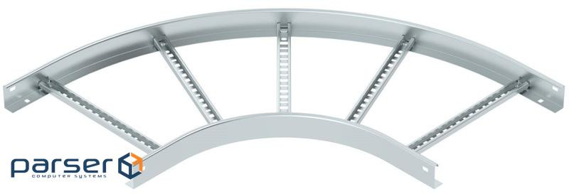 Кутова секція 90 кабельростру з VS поперечинами, 60х300мм, FS (18-22 мкм) OBO Bettermann 6225044 ) OBO Bettermann 622504