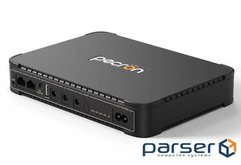ИБП для роутера Pecron D39, 36W 38.48Wh, Output: USB 5V 2.6A Max, 9V 2A Max / 12V 2A Max / 5V2.6AMax