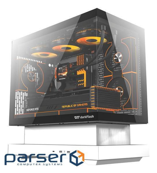 Корпус для комп"ютера DARK FLASH F1 mATX без блока живлення, білий (F1 WHITE)