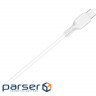 Кабель HOCO X20 Flash USB-A to Type-C 1м White (6957531068853)