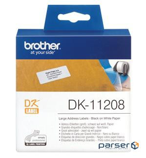 Етикет-стрічка Brother 38*90 к QL-1060N, QL-570 (DK11208)