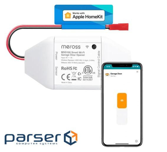 Розумний пристрій відкриття гаражних дверей Meross MSG100HK(EU)