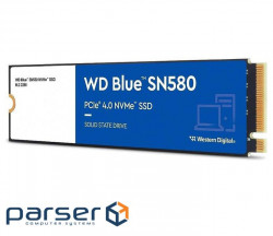 SSD disk WD Blue SN580 250GB M.2 NVMe (WDS250G3B0E)