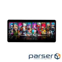 Коврик 300*800 тканинний Burst sky з боковою прошивкою, толщина 3 мм, Пакет (YT8)