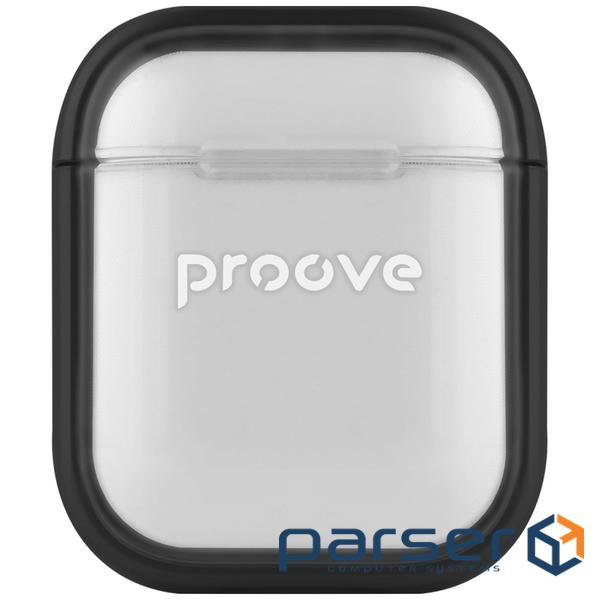 Чехол Proove Safe Box Case AirPods 1/2 black (PCSBAR120002)