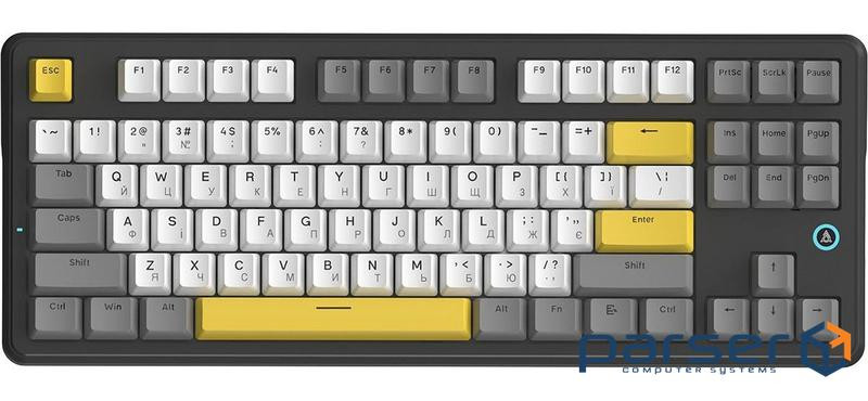 Клавіатура Ajazz AK870 V2 RGB Flying Fish Switch (AK870-V2-FF-BGY) Black