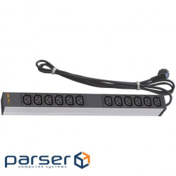 Socket block CONTEG DP-RP-20-IECC13 20 sockets (DP-RP-12-IECC13)