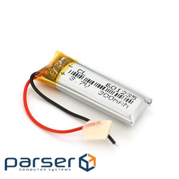 Літій-полімерний акумулятор 6*12*35mm (Li-ion 3.7В 200мА&middot,год) (601235) ) (601235)