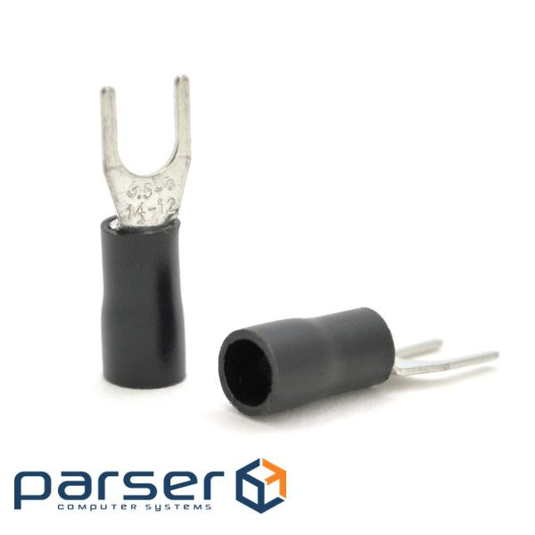 Клема тип "U" 0.7мм, SV3.5-5, провід 2.5-4.0, ізольована, максималь (SV3.5-5 37А) )