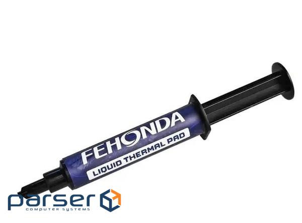 Термопрокладка рідка Fehonda LTP65, 16 Вт/мК, 12 г, зі штапелем (FHD-LPT-65-12G-TS)