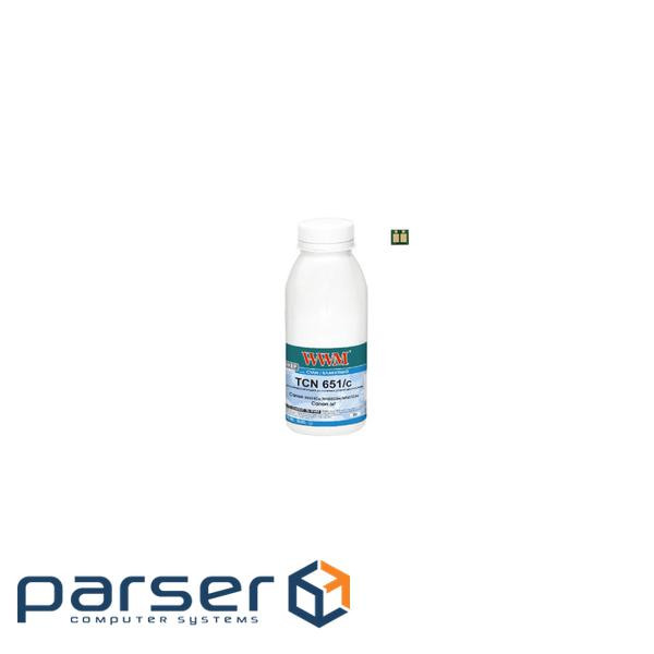 Тонер Canon MF651Cw/MF655Cdw/MF657Cdw, Canon 067 35г Cyan chip WWM (TC-Can067C-35-WWM)