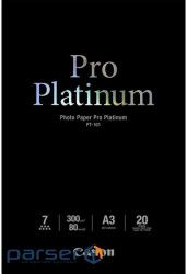 Фотопапір Canon A3+ Pro Platinum Photo Paper PT-101, 20л (2768B017)
