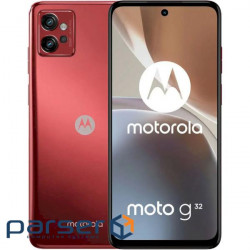 Смартфон MOTOROLA Moto G32 8/256GB Satin Maroon (PAUU0052RS)