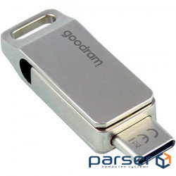 Флеш-накопичувач GOODRAM 64 GB ODA3 USB 3.2 Type-C Silver Retail (ODA3-0640S0R11)