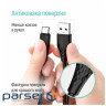 Дата кабель USB 2.0 AM to USB-C 1.0m 3A textured PVC black ColorWay (CW-CBUC094-BK)