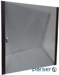 Hypernet Door 7U for EUBOX glass wall cabinet (SY08TCM07U5400E-BL)