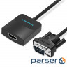 Адаптер VENTION VGA - HDMI Black (ACNBB)