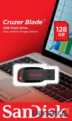 Накопичувач  SanDisk 128GB USB Cruzer Blade (SDCZ50-128G-B35)