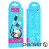 Кабель HOCO X82 USB to Micro 2.4A, 1m, silicone, silicone connectors, Black (6931474768551)