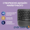 Клавіатура бездротова LOGITECH Wave Keys Ergonomic Keyboard Graphite (920-012304)