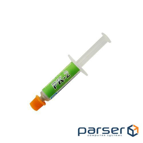 Термопаста Prolimatech PK-2 Aluminium, шприц, 1,5 г, 10.2 Вт/мК (PNA-PK-2-1.5)
