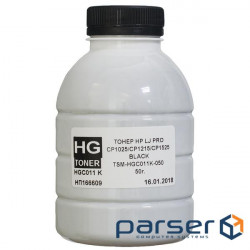 Тонер HP CLJ CP1025/1215/1525 50г BLACK HG (TSM-HGC011K-050)