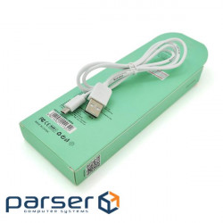 Дата кабель USB 2.0 AM to Micro 5P 1.0m KSC-285 PINNENG 2.4A White iKAKU (KSC-285-M)
