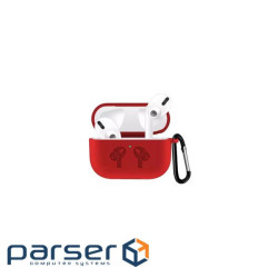Чохол для навушників BeCover Silicon Protection для Apple AirPods Pro Red (704503)
