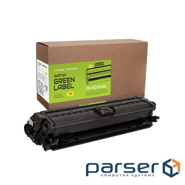 Картридж Patron HP 307A (CE742A) yellow Green Label (PN-307AYGL)