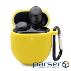Чохол для навушників BeCover Silicon для Google Pixel Buds Pro Yellow (709581)