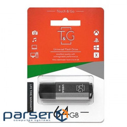 Флеш-накопичувач T&G USB 64GB 121 Vega Series Grey (TG121-64GBGY)