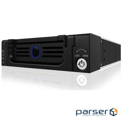 Wechselrahmen ICY-BOX IB-138 Alu SATA BLACK 1x 3.5" SATA in 5.25" Schacht (IB-138SK-B-II BLACK)