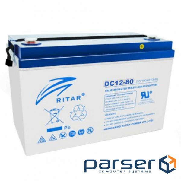 Батарея Ritar 12В 80 Ач (DC12-80)